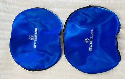 Fits Holland Tractor Colour Black and Blue Floor and Rear Seat Cover