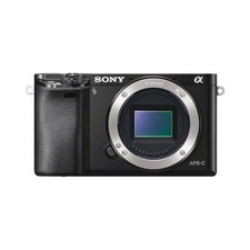 Sony Alpha a6000 24,3 megapixel fotocamera mirrorless APS-C veloce AF solo corpo nero
