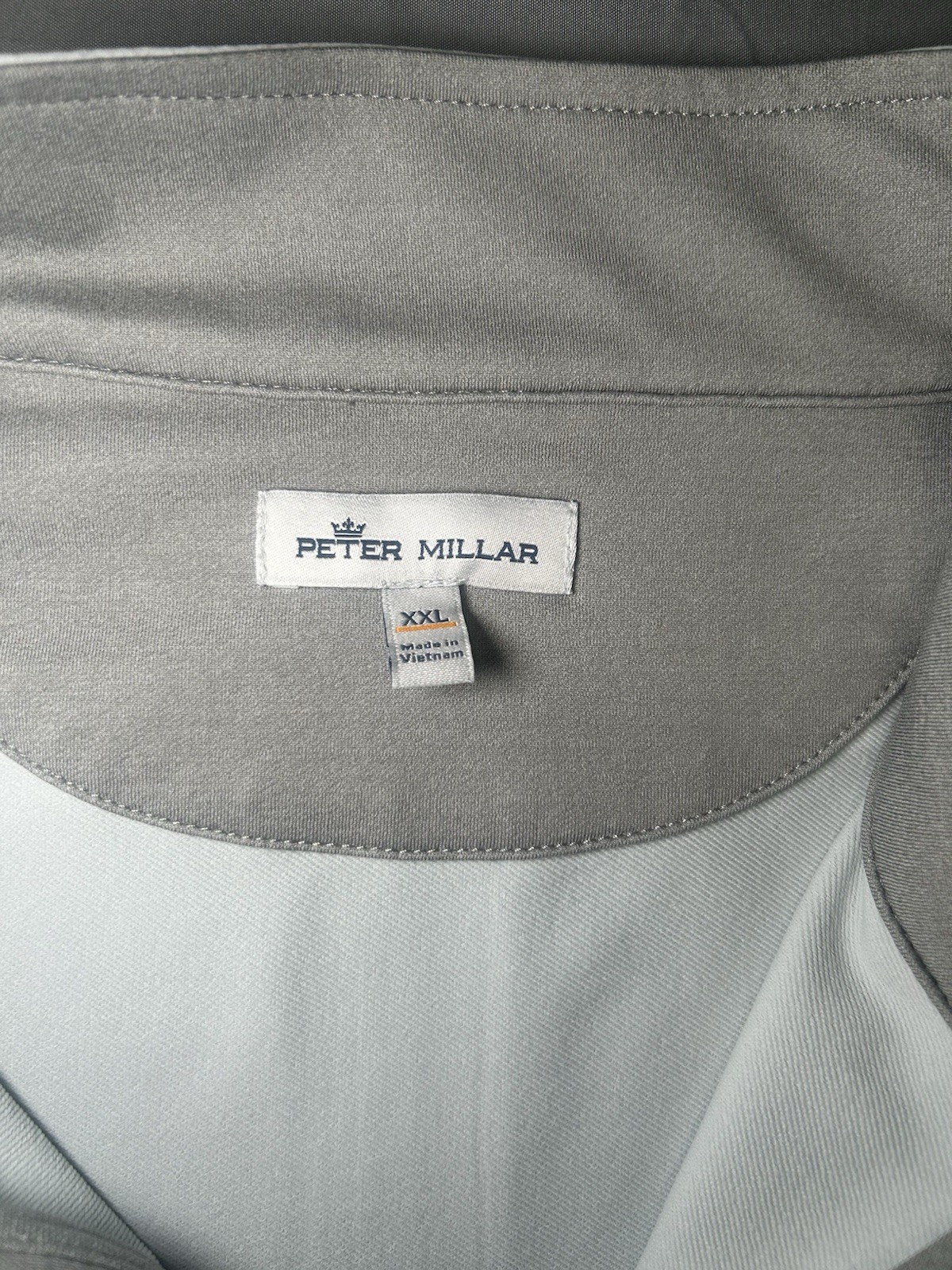 Peter Millar Performance Golf 1/4 Zip Pullover Wh… - image 4