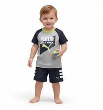 Baby Boys Short Sleeve T-Shirt and Shorts Sets, Various Styles And Brands