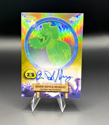 Topps 2025 SpongeBob Chrome Autograph Flying Dutchman Knoxville SA-JK