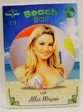 ALLIE MASON #3 /3 GREEN BEACH BALL GIRLS OF SUMMER BENCHWARMERS 2025