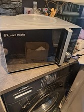Russell Hobbs Digital Microwave Black/Silver – Fully Working – Cosmetic Marks