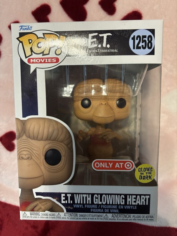 Funko Pop! Movies E.T. Vinyl Figure Glow in the Dark Target Exclusive #1258