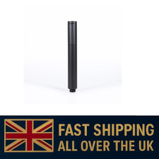 Black Pencil Style Single Function Shower Head