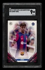 2023-24 Topps UEFA Club Competitions: # 64 Lamine Yamal SGC 9 MINT
