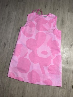 Marimekko Flowers Style Unikko Cotton Dress Size 46