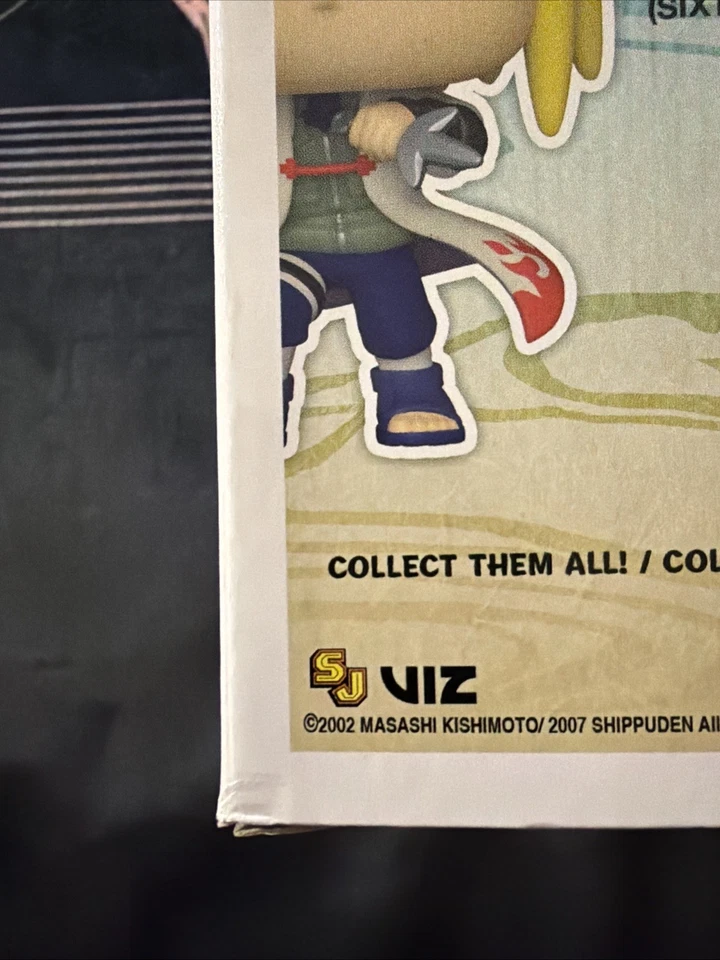 Funko Pop CHASE Naruto Shippuden Minato GITD с защитой аниме AAA - КОРОБКА DMG - - Изображение 4 из 4