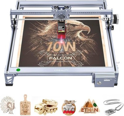 Creality 10W Engraving Machine, Engraver Cutter with 0.06mm High Precision,
