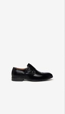NeroGiardini Mens Leather Derby Shoes Black E302761UE New Made in Italy