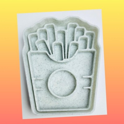 Fast Food Pommes Frites Ausstecher