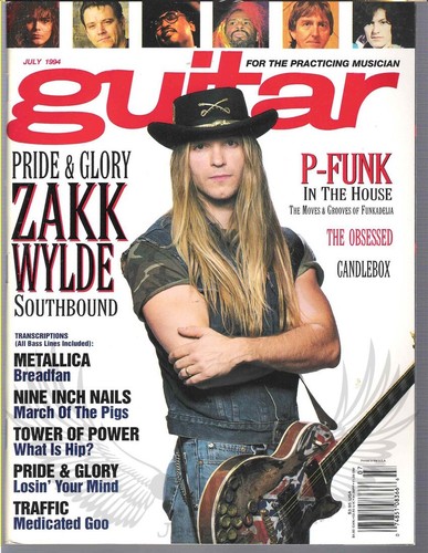 Guitar for the Practicing Musician ~1994 ~Choose Issue ~ Metallica Prong Wylde - Picture 11 of 16