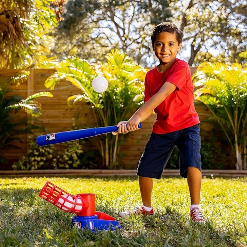 Kids Baseball Pitching Machine - Pop A Pitch Baseball Batting Machine with Yo... - Picture 16 of 16