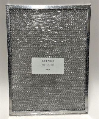 2-PACK American Metal Aluminum Grease Filter for GE WB2X2189 10 X 13-1/4 X 3/8''