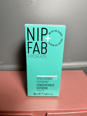 Nip + Fab Hydrate Hyaluronic Fix Extreme Concentrate 1.01 oz Full Size NIB