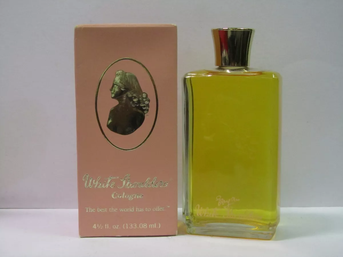 White Shoulders by Evyan For Women 4.5 oz Cologne Spray Vintage RARE