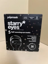 Popmask Starry Eyes (5 self warming eye masks) Exp. 2/27  (NEW IN BOX)