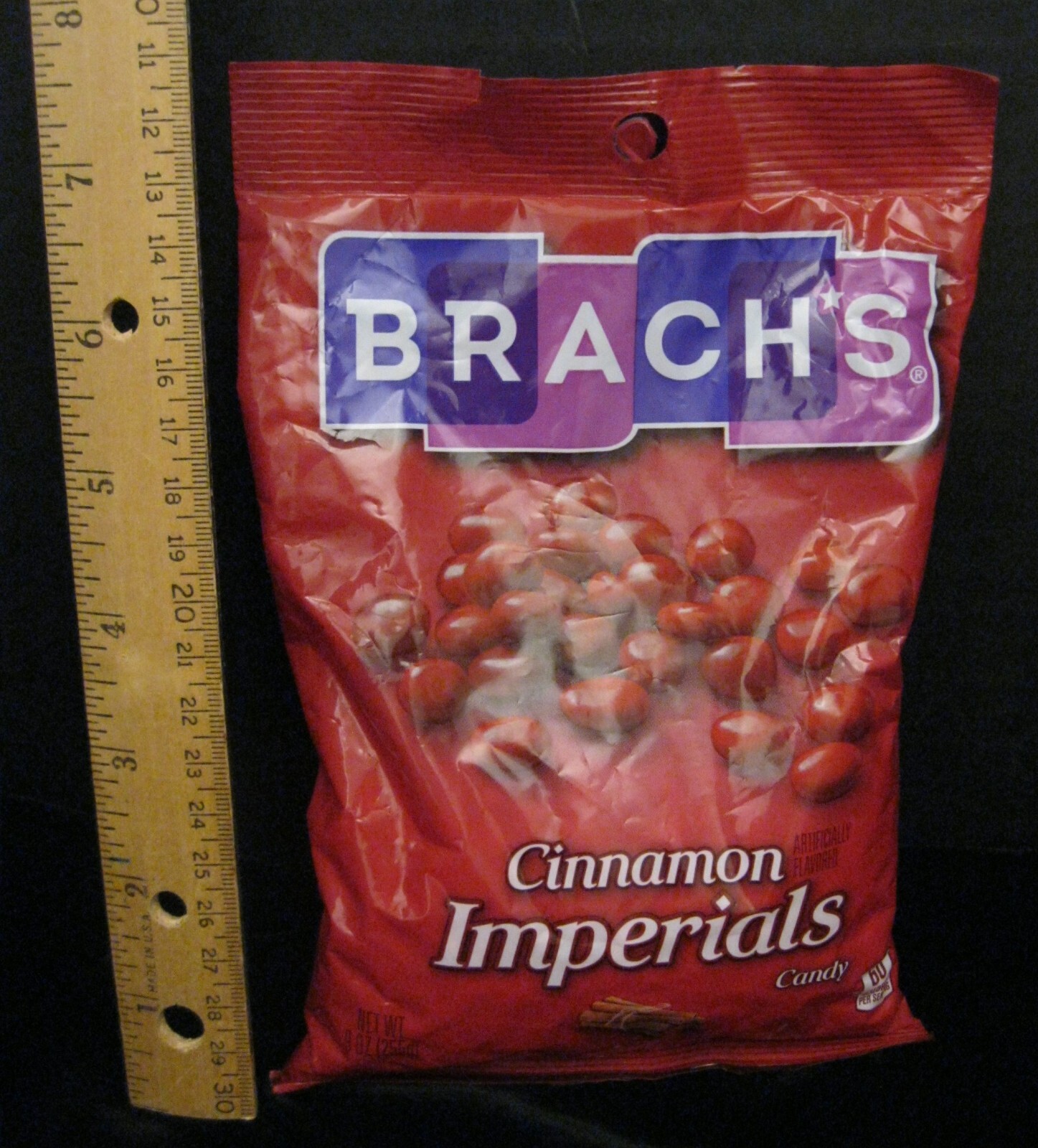 BRACH'S CINNAMON IMPERIALS CANDY 9 OZ BAGS BEST BY DEC 2024 SEALED