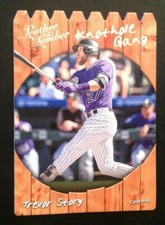 2019 Leather & Lumber Knot Hole Gang TREVOR STORY Rockies #KHG-4