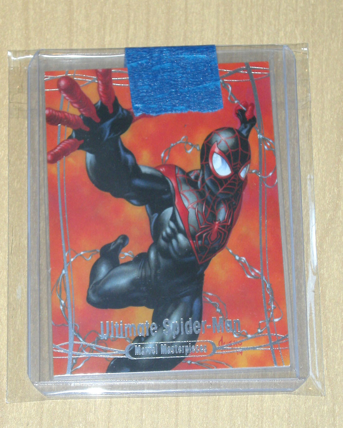 2016 Marvel Masterpieces Jusko base ULTIMATE SPIDER-MAN Miles Morales 1456/1999
