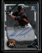 2016 Bowman Chrome John Norwood CPA-JN Prospects Autographs  AU