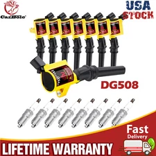 8 Pack DG508 High Energy Super Ignition Coil Set For Ford F150 4.6L 5.4L 6.8L V8