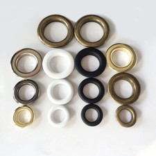Ojal con arandela para reparación artesanal de cuero ojal pancarta 20 mm 25 mm 30 mm 40 mm
