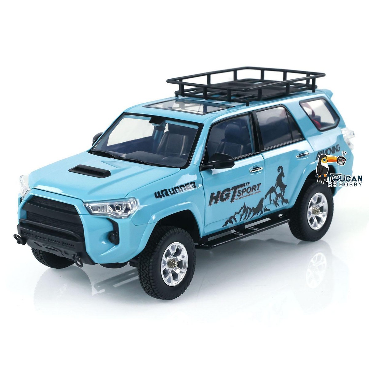 TOYOTA 4Runner 1/18 ラジコンカー 1/18 Hengguan Toyota 4Runner RC Truck – Alloy Build, Dual