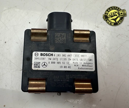 2019-2024 MERCEDES A C CLA GLA GLB GLC GLE  REAR BLIND SPOT RADAR SENSOR OEM 35k