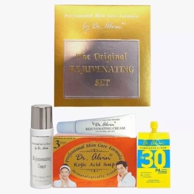 100% ORIGINAL Rejuvenating Facial Set By. Dr Alvin (Louise Beauty Box  )
