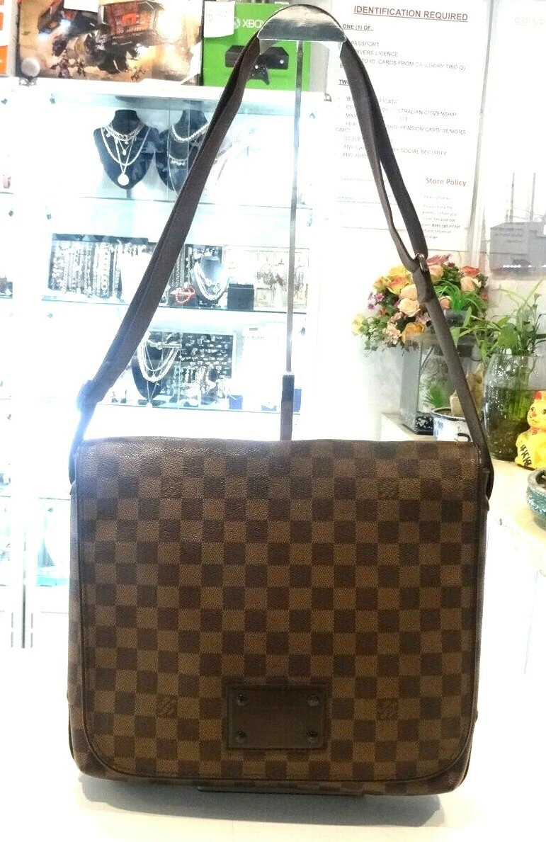 Louis Vuitton Damier Ebene Brooklyn PM - Brown Crossbody Bags