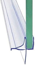Frameless Shower Door Bottom Seal Sweep with For 3/8" Glass, Clear