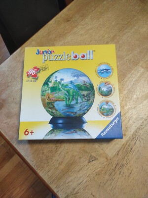 Ravensburger Dinosaur Junior Puzzleball 96 pieces 5 inch USED