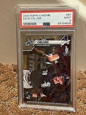 2020 Topps Chrome Zack Collins PSA 9 CLEAN CASE