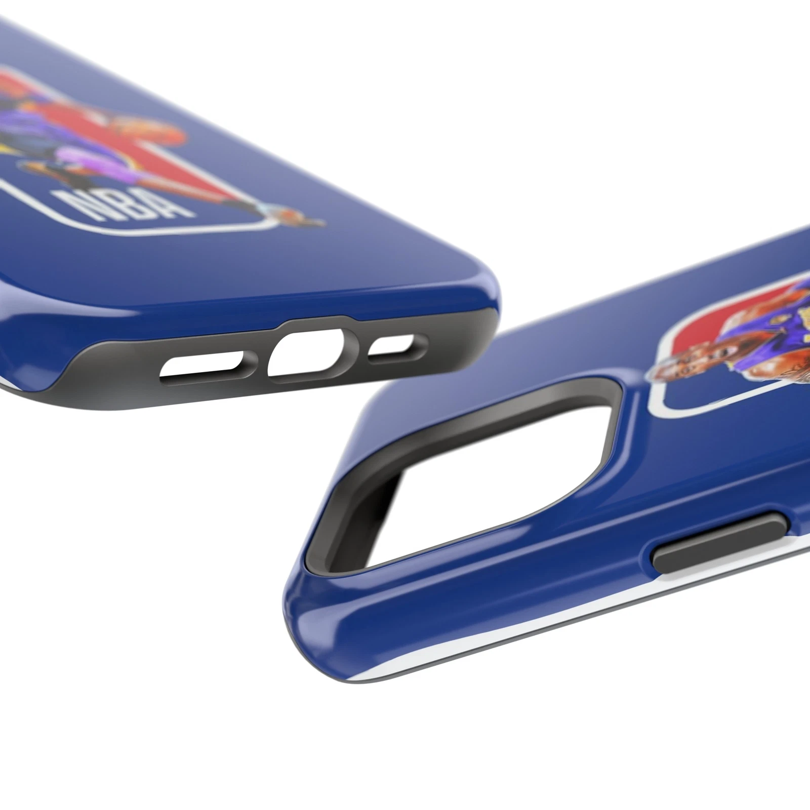 Kobe Bryant NBA Logo, Black Mamba Phone Case