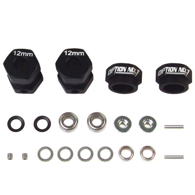 12mm Tire HEX Adapter For TAMIYA Grasshopper/Hornet/Frog/Wild One/Grasshopper 2