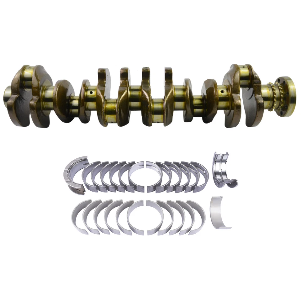 Cigüeñal N57D30 con cojinetes principales y biela STD para BMW Serie 3 5 7 X6 7799970 - Imagen 4 de 4