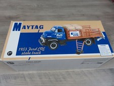 First Gear Stake Truck Diecast 1953 Maytag Ford COE New in Box Rare