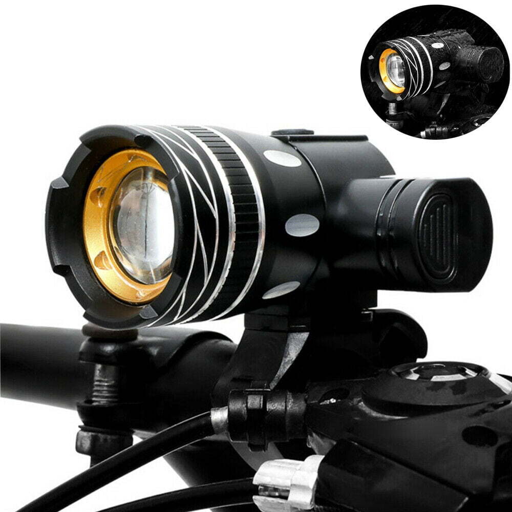 30000LM Rechargeable LED MTB Bicycle Light Racing Bike Front Headlight&Rear Lamp