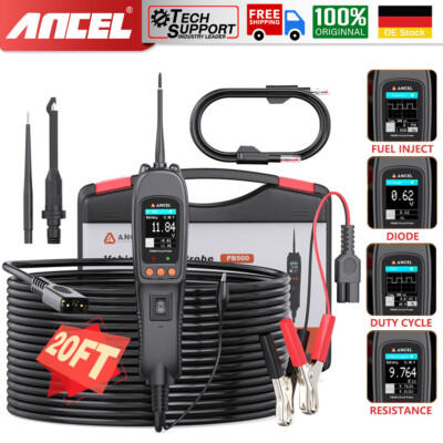 2025 Ancel PowerScan PB500 KFZ Diagnosegerät Elektrisches System Circuit Prüfer
