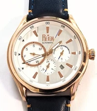 Reign Automatic 21 Jewels Mens Watch Luminous Hands 3 Subdials Day,24hr,Month