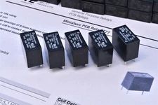 5 Tyco-P&B 10A 12V SPST General Purpose Relay T77V1D10-12 NEW STOCK!