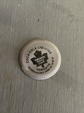 Coca Cola Coke Toronto Maple Leafs Bottle Liner Cap Promo Contest Piece NHL