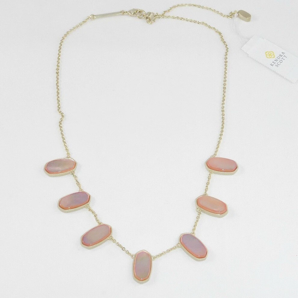 Kendra scott peach mother of pearl outlet
