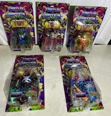 Turtles of Grayskull MOTU TMNT Lot of 5 - Brand New Sealed includes comic book  