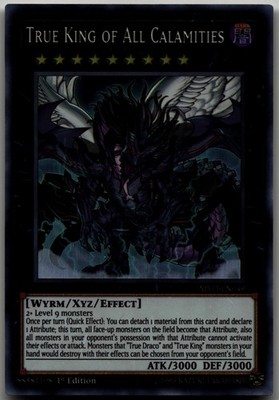 True King of All Calamities Super Rare Mystic Fighters MYFI-EN049 LP