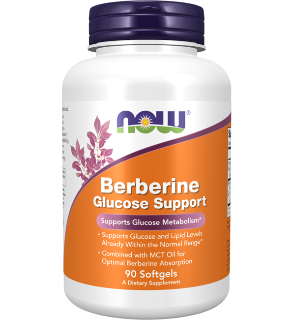 Now Foods Berberine Glucose Support 90 Softgels