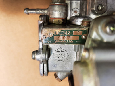 Hitachi Carburettor DAC342-7  suit : Nissan , Datsun , Honda , Mazda ect