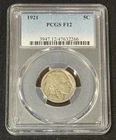 1921 Buffalo Nickel 5C PCGS F 12 Everyman Rare Coins Collectable Collection