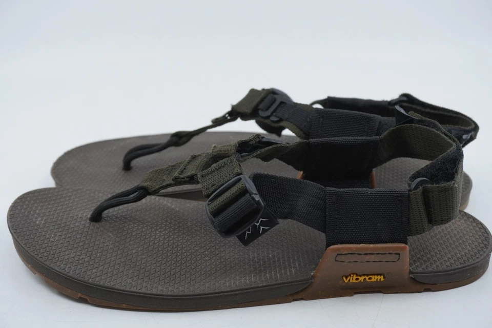 Sandalias Bedrock Cairn Geo Suelas Vibram Correa Hombre Talla 7/Mujer 8 Marrón Foto 3 de 4